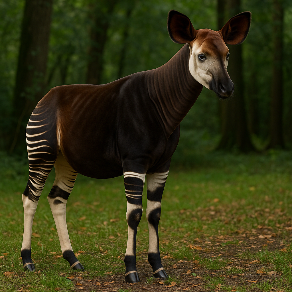 5 Fakta Unik Okapi, Hewan Herbivora yang Memiliki Empat Lambung
